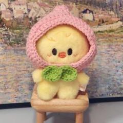 skzoo ポガリ　10cmぬい服　ぬい活　もも　桃　帽子　スキズ