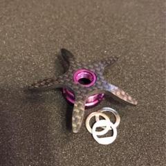 ✴️再入荷✴️数量限定✴️アブ レボ 左ハンドル用オフセットカーボンスタードラグ 値下✴️数量限定✴️アブ レボ 左ハンドル用 オフセットスター