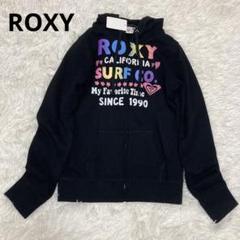 【新品】ROXY　ロキシー　パーカー　黒　ブラック　M