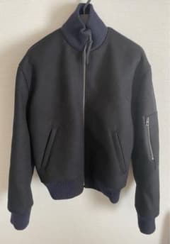 ロエベ LOEWE ウールニットバック ボンバージャケット サイズ44