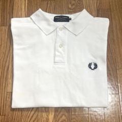 フレッドペリー FREDPERRY ポロシャツ 半袖 白 サイズM - メルカリ
