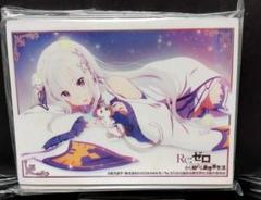 【未開封品】限定品　リゼロ　プレイマット　スリーブ Amazon.co.jp: 初期公式 リゼロ エミリア レム ラム スリーブ