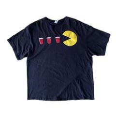 PAC-MAN パックマン 00s DELTA tシャツ 2XL ブラック
