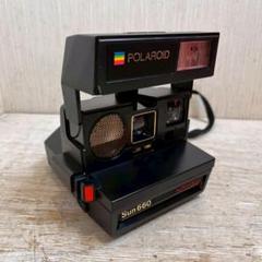 ジャンク ポラロイドカメラ sun660（Polaroid ポラロイドSun