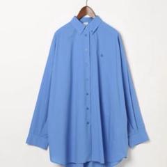 大人気完売品【竹下玲奈×NAVYS】コラボ BIGシャツチュニック