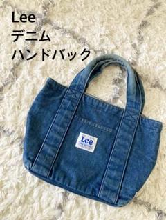 Lee デニム　ハンドバッグ　ミニ　バック　青