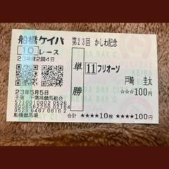 期限切れ単勝馬券】 第23回 かしわ記念 フリオーソ ウマ娘