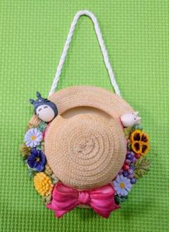 ジブリ トトロ 壁掛け メイちゃんの麦わら帽子 ジブリ トトロ 壁掛け メイちゃんの麦わら帽子 - メルカリ