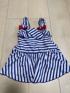 ストライプ柄 水着 90cm