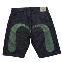 激レア EVISU エヴィス 大黒デニムショーツ グリーン ビッグサイズ m41630165898_1.jpg?1747495897