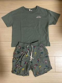【samansa mos2】 Disney セットアップ　キッズ110