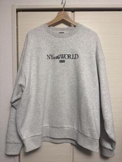 KITH NY to the WORLD グレー スウェット