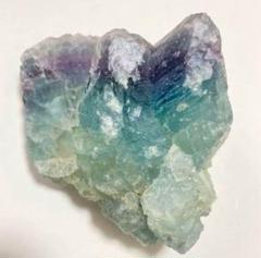 ブルーグリーンパープル フローライト 原石 265g