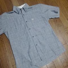 St.Andrews グレー チェック柄 シャツ M