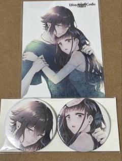 ディストコ　あみあみ　特典　缶バッジ　ブロマイド