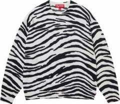 supreme ゼブラ柄 カシミヤセーター supreme ゼブラ柄 カシミヤセーター
