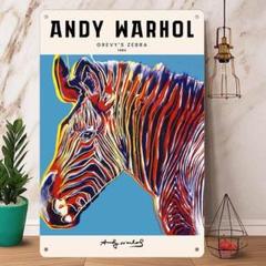 9-Andy Warhol アンディ・ウォーホル　メタルポスター