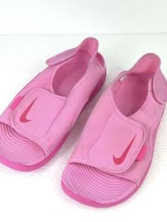 NIKE サンレイ ピンク サンダル 23.5cm 女の子向け