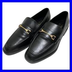 【極美品】ザラ (24) ビットローファー フラット Uチップ 定番デザイン
