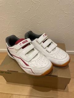 YONEX パワークッション バドミントン、卓球シューズ キッズ21センチ