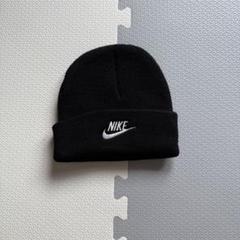 Nike 黒 ニット帽 キッズ