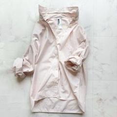 MHL.エムエイチエル マーガレットハウエル オーバーサイズシャツ ピンク II MHL.エムエイチエル マーガレットハウエル オーバーサイズシャツ