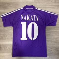 【新品/未使用】#10 中田英寿 アウェイ フィオレンティーナユニフォーム 早い者勝ち ACFフィオレンティーナ背番号10中田英寿ユニフォーム