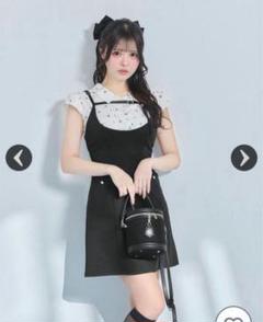 michell Macaron キャミワンピース ブラウス michellMacaron シャツセットキャミワンピース xs - メルカリ