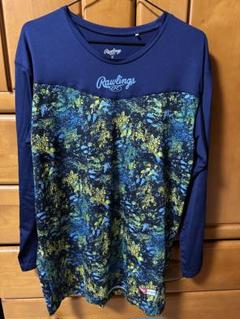 Rawlings 長袖 アンダーシャツ O ネイビー