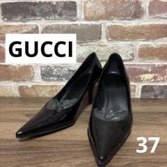 希少✨グッチ ビット ハイヒール パンプス GG 総柄 キャンバス レザー 金具 希少✨グッチ ビット ハイヒール パンプス GG 総柄 キャンバス