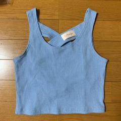 searoom lynn バッククロスタンクトップ