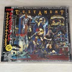 Testament – Live At The Fillmore（帯付き国内盤）
