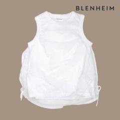 06T050☆ BLENHEIM コットン100 ノースリーブ レース ブラウスのサムネイル