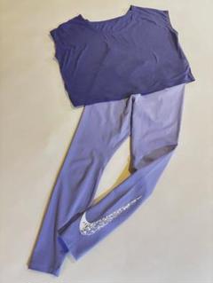 NIKE & kiss mark ヨガウェア　上下