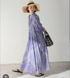 新品未使用　サラマリカ　 ワンピース セール】【SARA MALLIKA/サラマリカ】COTTON LUREX BORDER PT