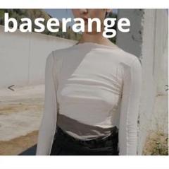 baserange メロウカットソー未使用タグ付き
