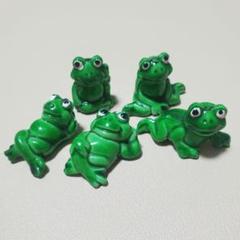 カエルの置物 5体セット