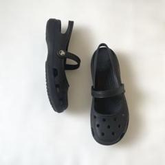 crocs クロックス メリージェーン サンダル シャイナ W7 廃盤品