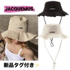 JACQUEMUS ハット★白色パイル地 JACQUEMUS ハット☆白色パイル地