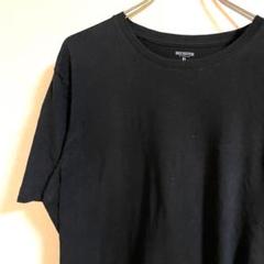 BASIC/OUTFITTERS Tシャツ 無地　ブラック XL メンズ　古着