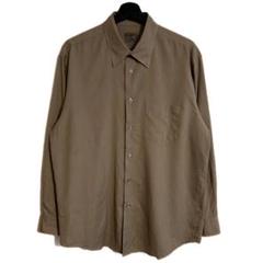 90s Calvin Klein コットンソリッドシャツ 名作 CK 本人期