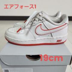 Nike Air Force 1 ホワイト/レッド