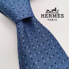 HERMESシルク製ネクタイ【高級品】 エルメス Hermes HERMES ネクタイ TIE 7cm フランス製 シルク