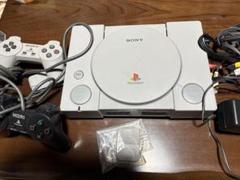 PlayStation (PS1) 本体とゲームソフトセット等　ジャンク品です。