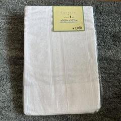 未使用品　サンローズ　レースカーテン　ミラーレース　幅100×102 2枚