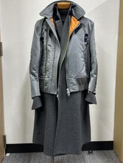 2025年最新】sacai メンズ ピーコート・ウールコートの人気