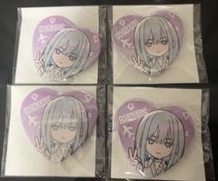 18TRIP　旅先レポート　ハート型キャラバッジ　畔川幾成