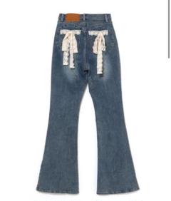 ハートヒップフレアデニム heart hip flare denim ANDMARY】Heart hip flare denim