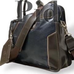 【美品】P.I.D 2way ビジネスバッグ　ブリーフケース　レザー　ビジネス