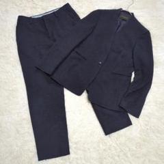 美品 ユナイテッドアローズ 40 パンツスーツ セットアップ ノーカラー スラブ 美品 ユナイテッドアローズ 40 パンツスーツ セットアップ ノー